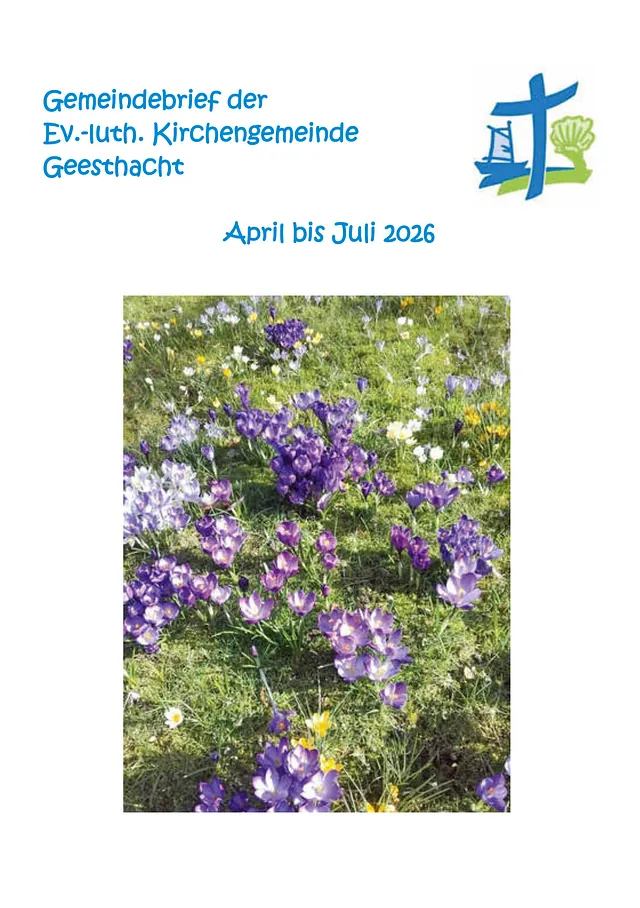 Titelbild des neuen Gemeindebriefes