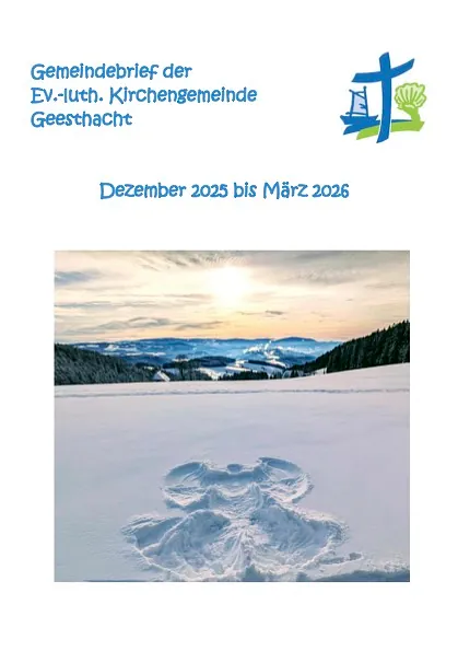 Titelbild des neuen Gemeindebriefes